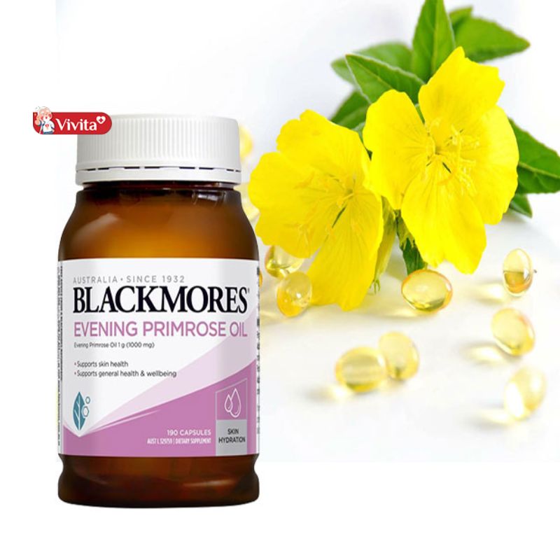 Viên uống Blackmores Evening Primrose Oil hỗ trợ ổn định nội tiết nữ