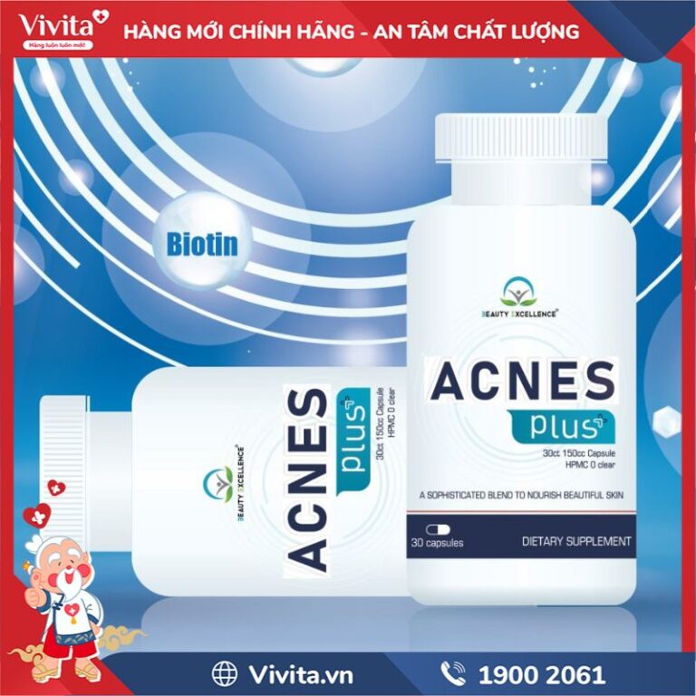 Acnes Plus Mỹ Viên Uống Hỗ Trợ Trị Mụn (Hộp 30 Viên)