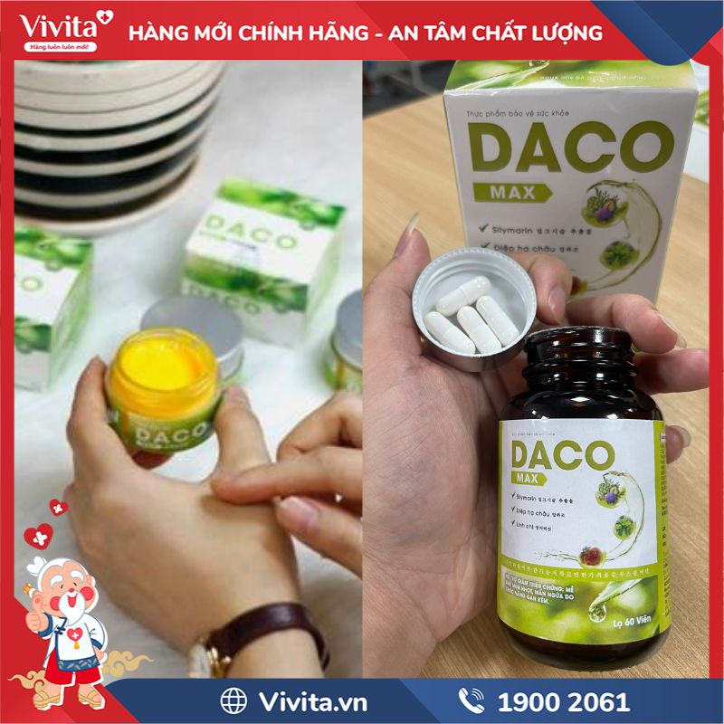 cách sử dụng Daco Max