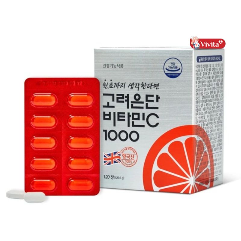 Công dụng của Vitamin C 1000mg Eundan