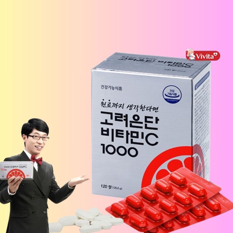 Viên uống Vitamin C Eundan 1000mg Hàn Quốc có tốt không?