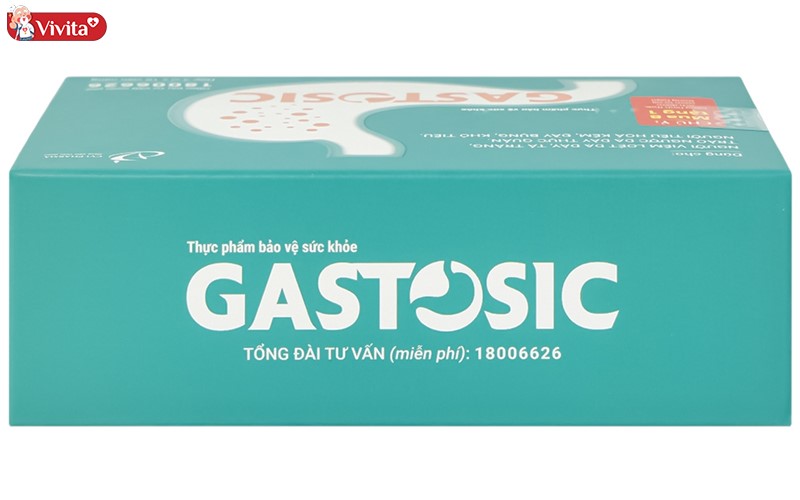 Gastosic hỗ trợ điều trị các vấn đề liên quan đến đường tiêu hóa.