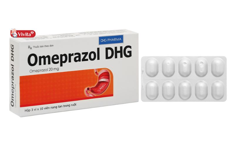 Hướng dẫn cách dùng Omeprazol DHG 20mg