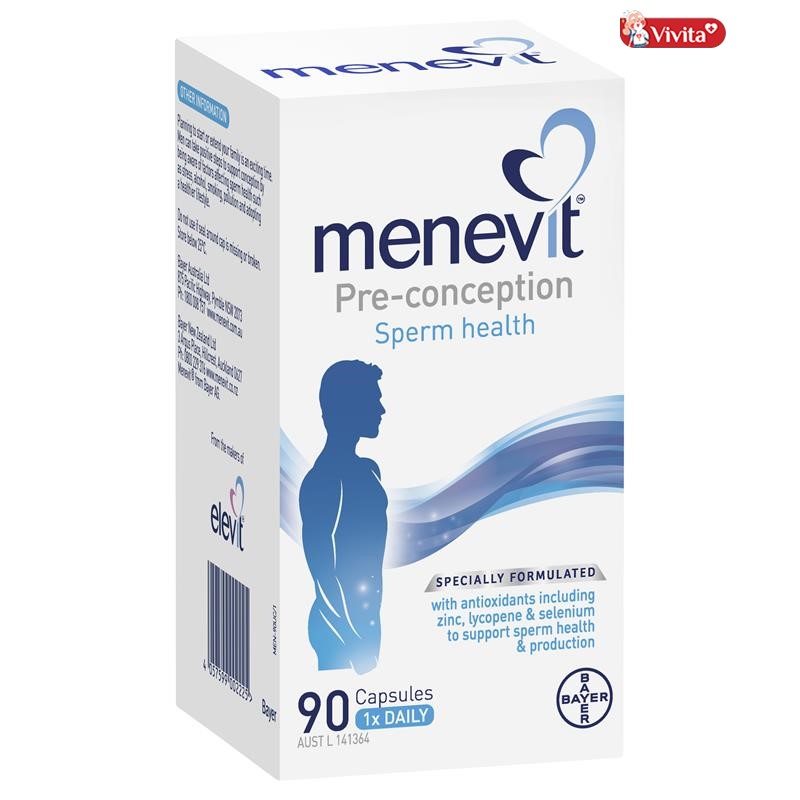 Menevit và tinh chất hàu là một sự kết hợp cải thiện sức khỏe sinh sản nam giới.
