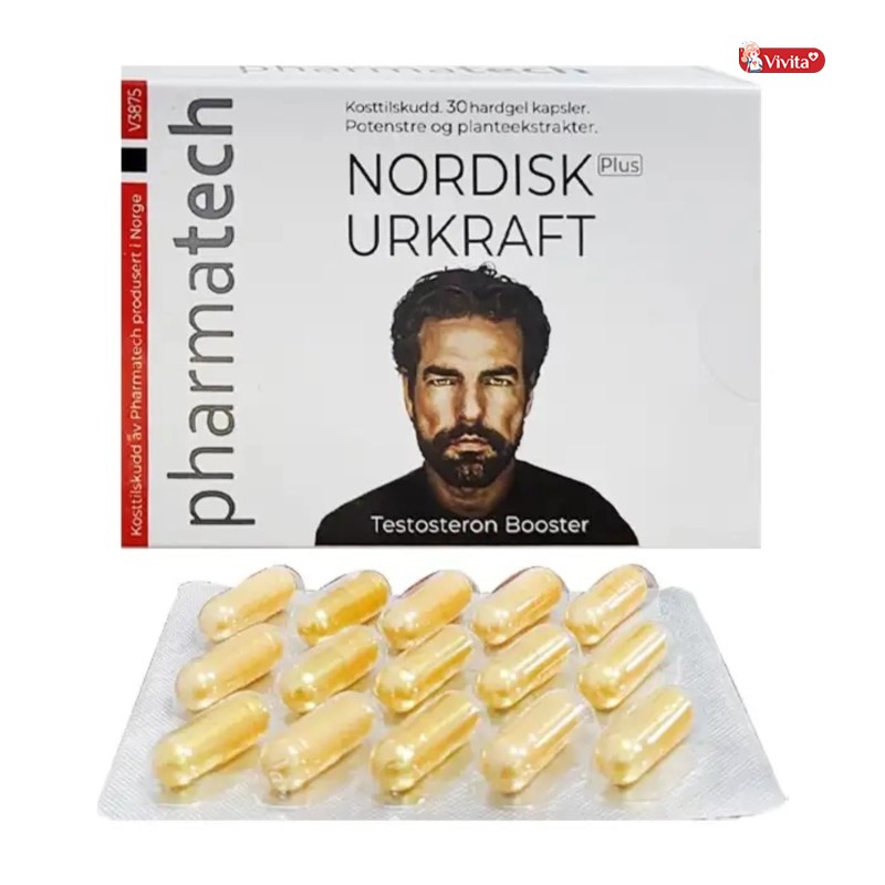 Nordisk Urkraft Plus Pharmatech giúp kích thích sản xuất hormone 