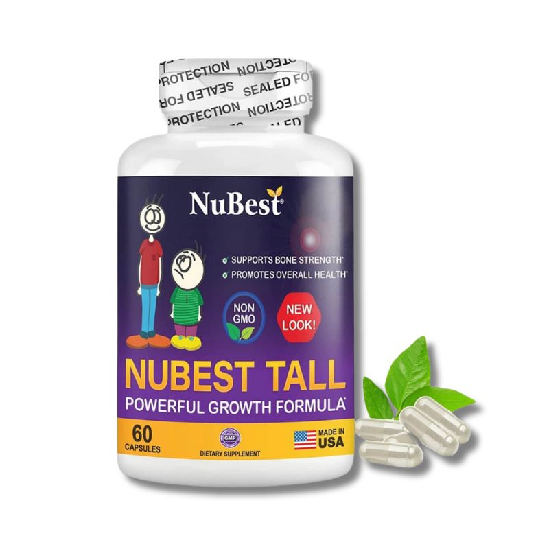 NuBest Tall NewLook Viên uống hỗ trợ tăng chiều cao tối ưu, an toàn (1 hộp 60 viên)