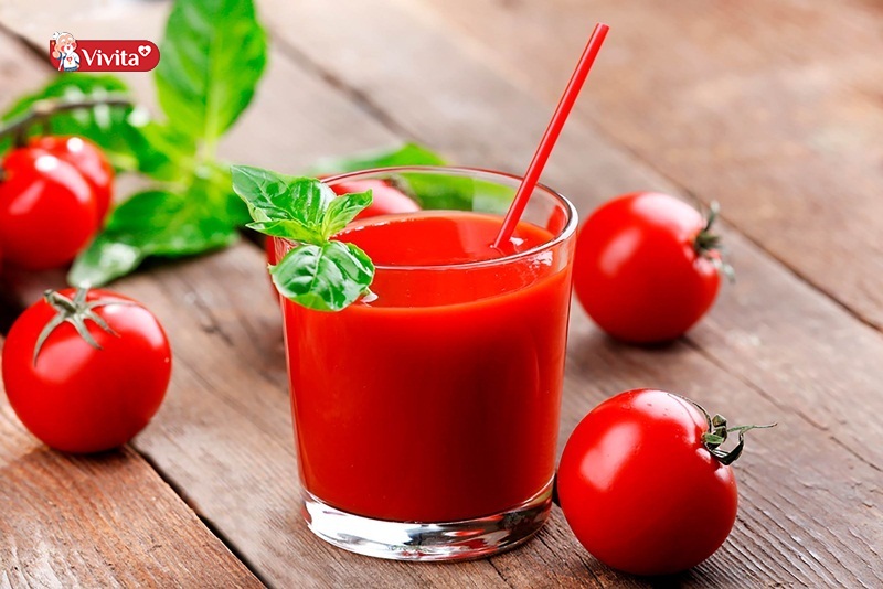 nước ép cà chua là sản phẩm giúp cương dương