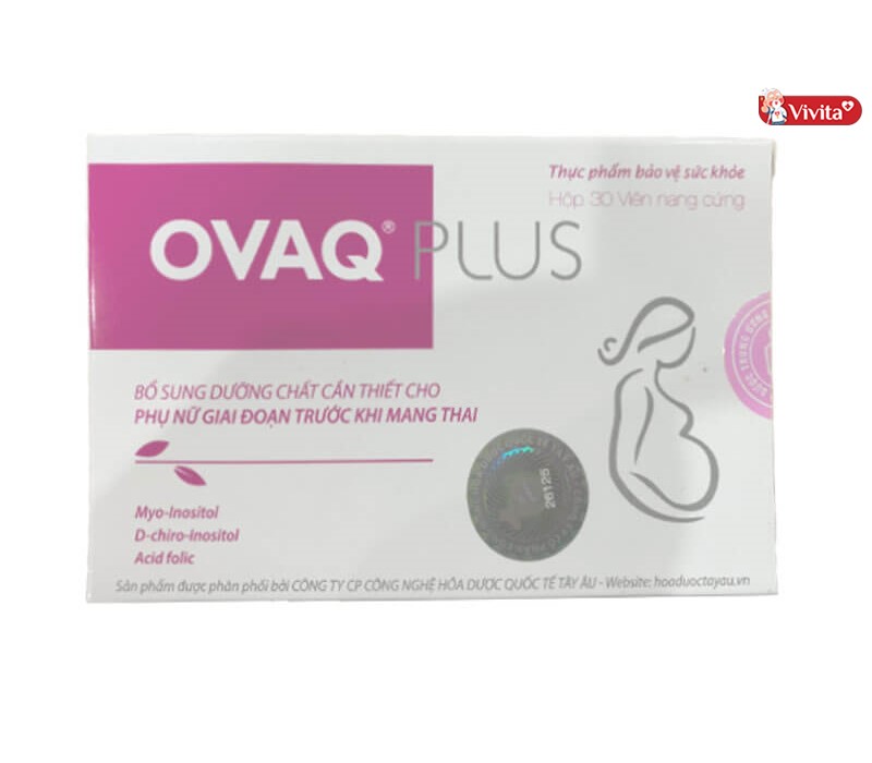 Ovaq Plus kích thích mang thai tự nhiên cho phụ nữ.