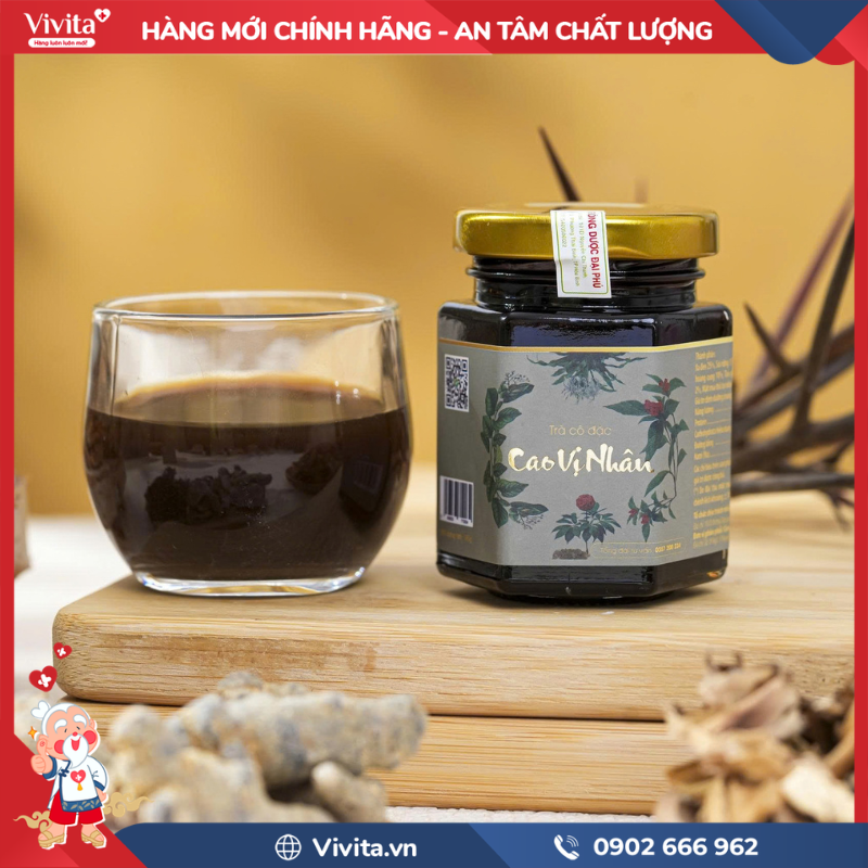 Thành phần trong Cao Vị Nhân