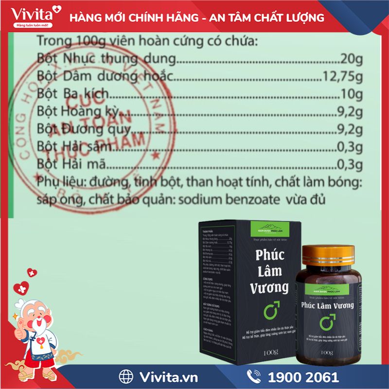 Thành phần của Phúc Lâm Vương