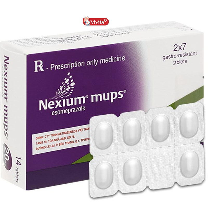 Viên uống trị trào ngược dạ dày Nexium Mups