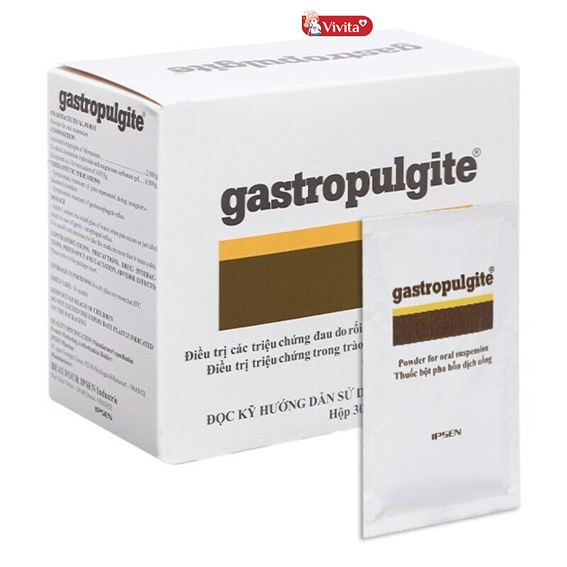 review thuốc trị trào ngược dạ dày cho trẻ em Gastropulgite Ipsen