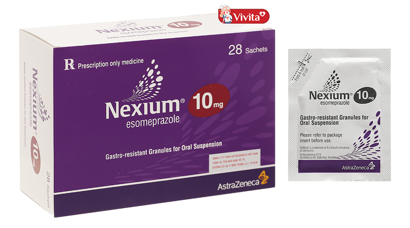 Review thuốc trị trào ngược dạ dày cho trẻ em Nexium