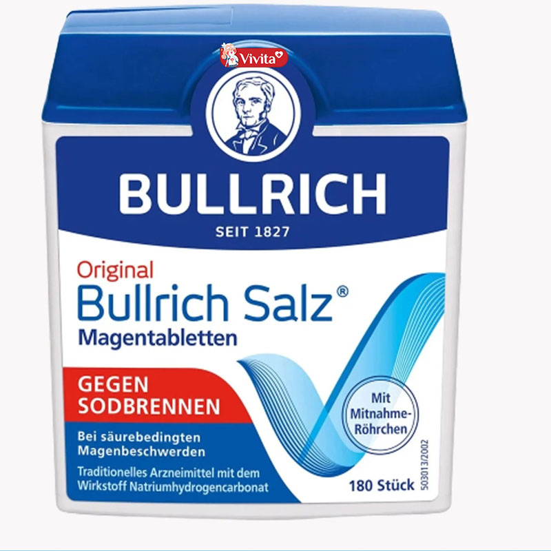 Viên uống trị trào ngược dạ dày Bullrich Salz