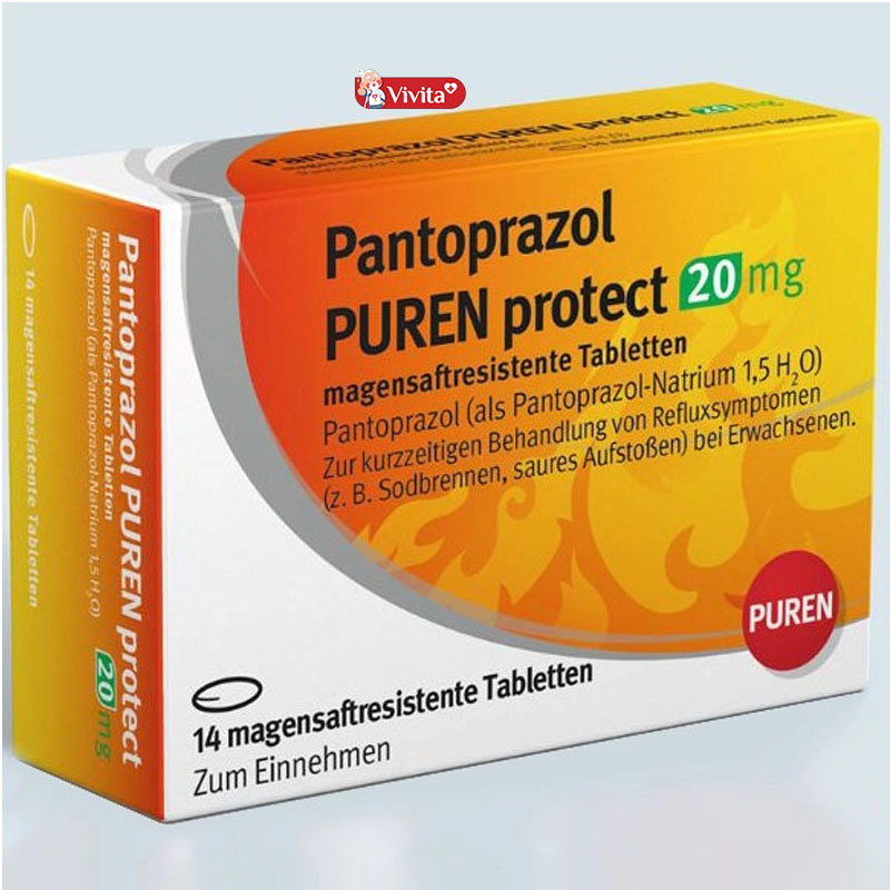 Thuốc trị trào ngược dạ dày Pantoprazol – Actavis protect