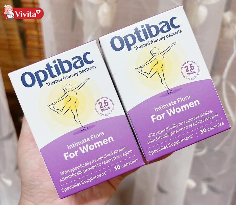 Uống Optibac tím hỗ trợ giảm nguy cơ sinh non 