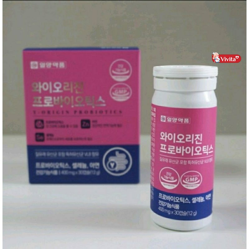 Y-Origin Probiotics Ilyang chăm sóc vùng kín, lợi khuẩn