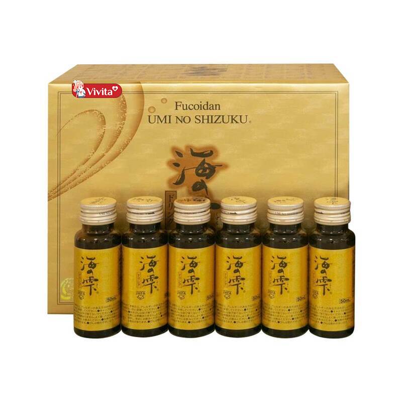 Fucoidan Umino Shizuku dạng nước Nhật Bản có tốt không