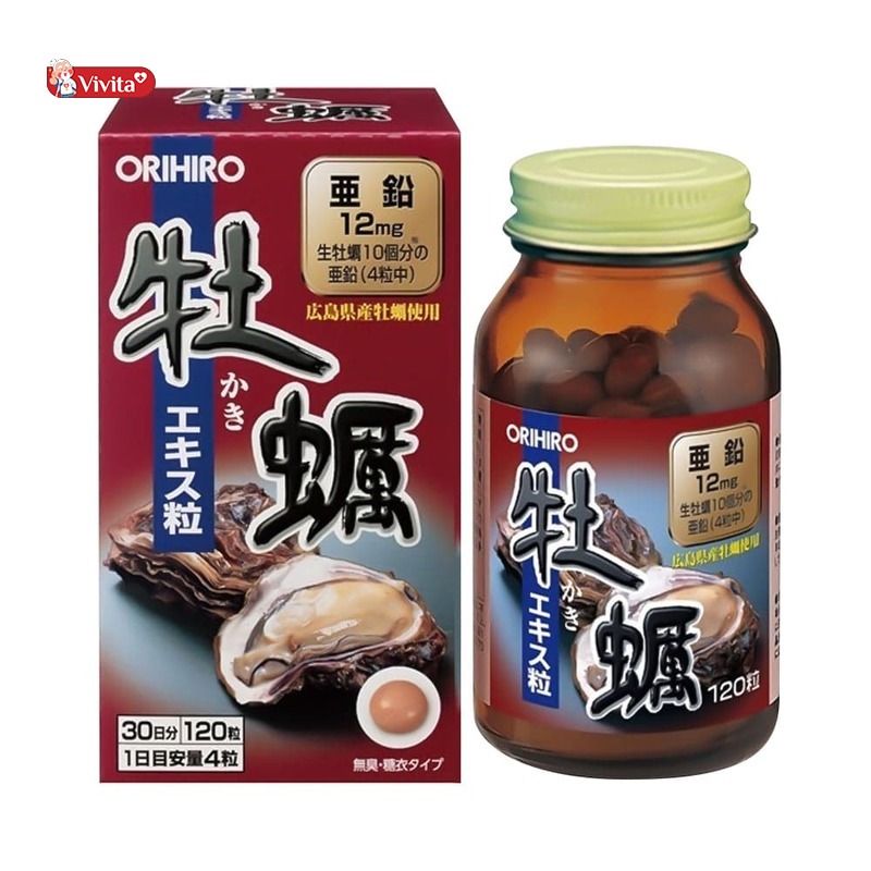 Tinh chất hàu Orihiro 120 viên giá bao nhiêu