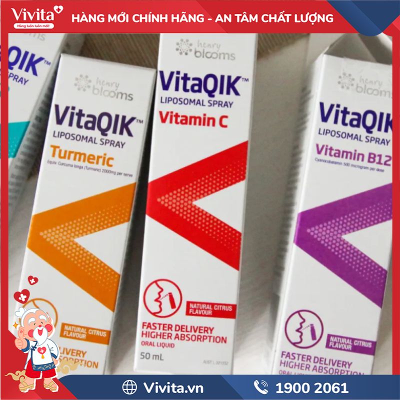 VitaQIK Liposomal Spray Vitamin C bán ở đâu