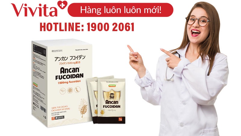 Vivita - Địa chỉ cung cấp sản phẩm Ancan Fucoidan chính hãng, giá tốt