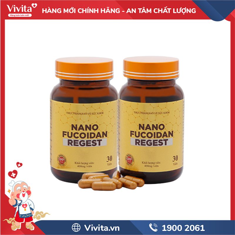 cách sử dụng Nano Fucoidan Regest