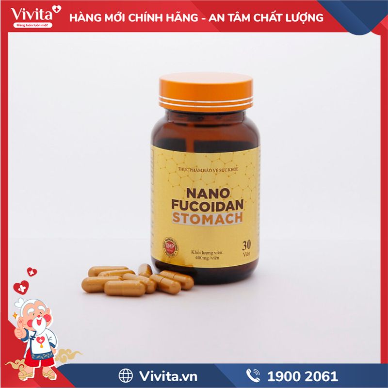 cách dùng Nano Fucoidan Stomach