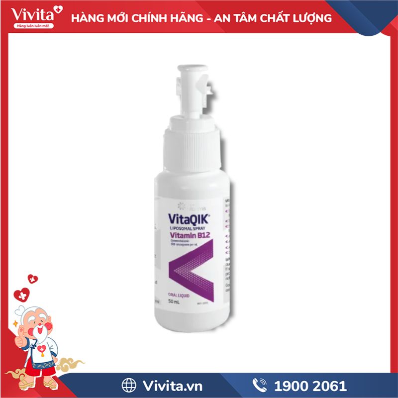 cách sử dụng VitaQIK Vitamin B12