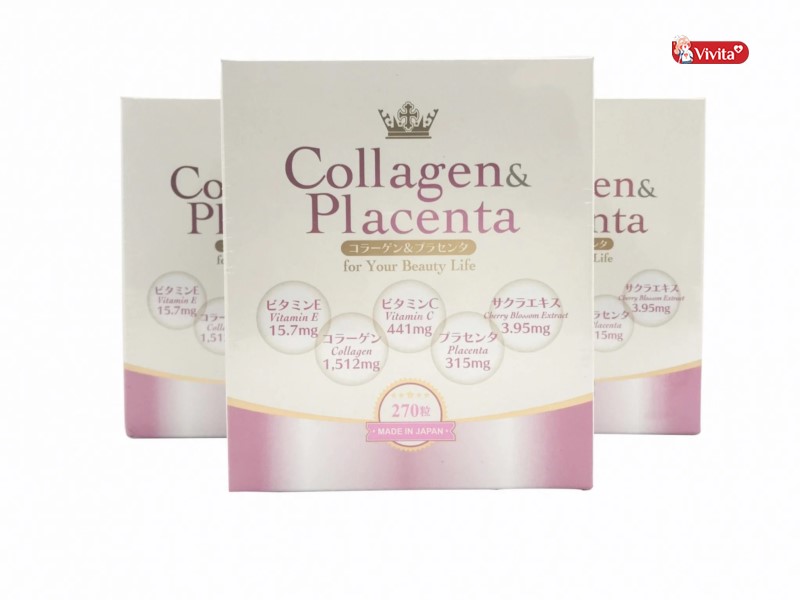 Collagen Placenta là viên uống trị nám, tàn nhang tốt nhất
