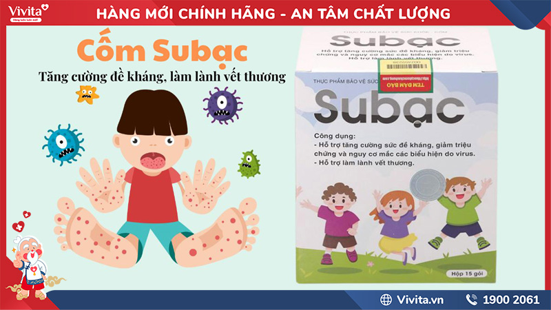 cốm subạc có tác dụng gì