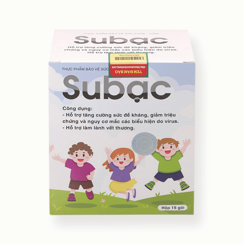 Cốm Subạc Hỗ Trợ Tăng Sức Đề Kháng (Hộp 15 gói)