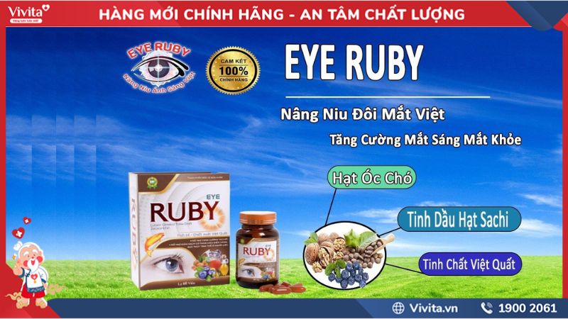 Công dụng của Eye Ruby 