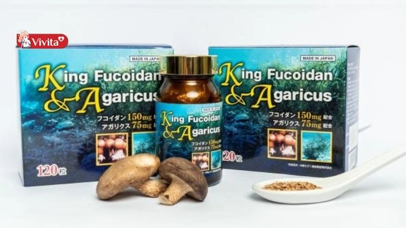 Công dụng King Fucoidan & Agaricus