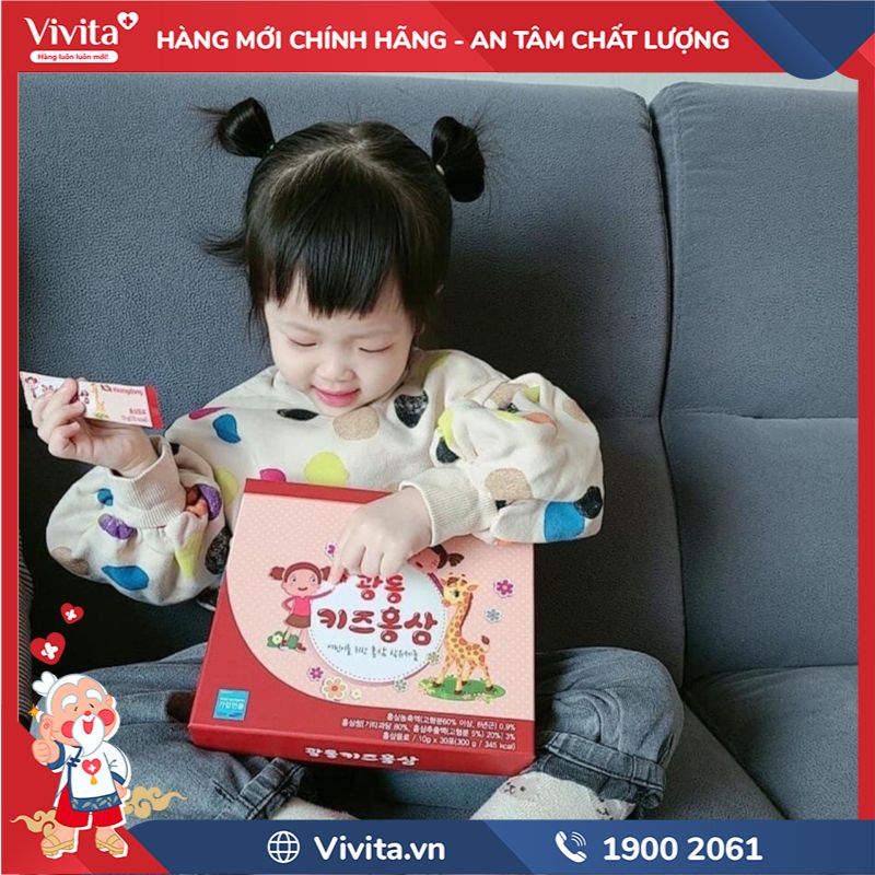 Đối tượng sử dụng Nước hồng sâm Baby Kwangdong