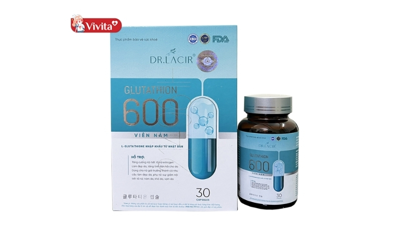 Viên Uống Glutathione 600 Dr Lacir