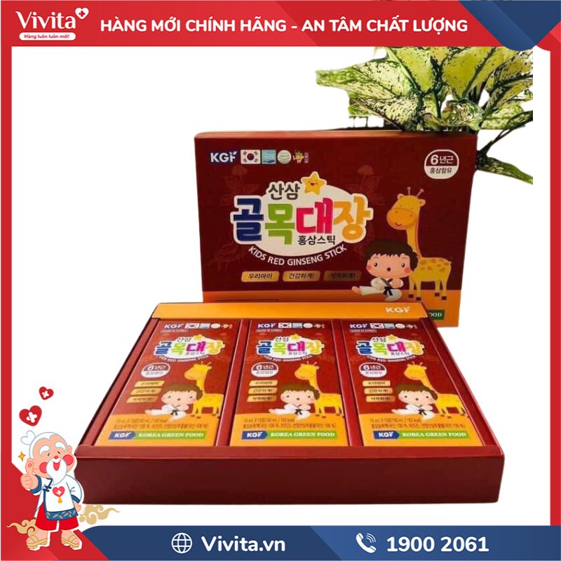 Nước Hồng Sâm Baby KGF Kids Red Ginseng Stick có tốt không