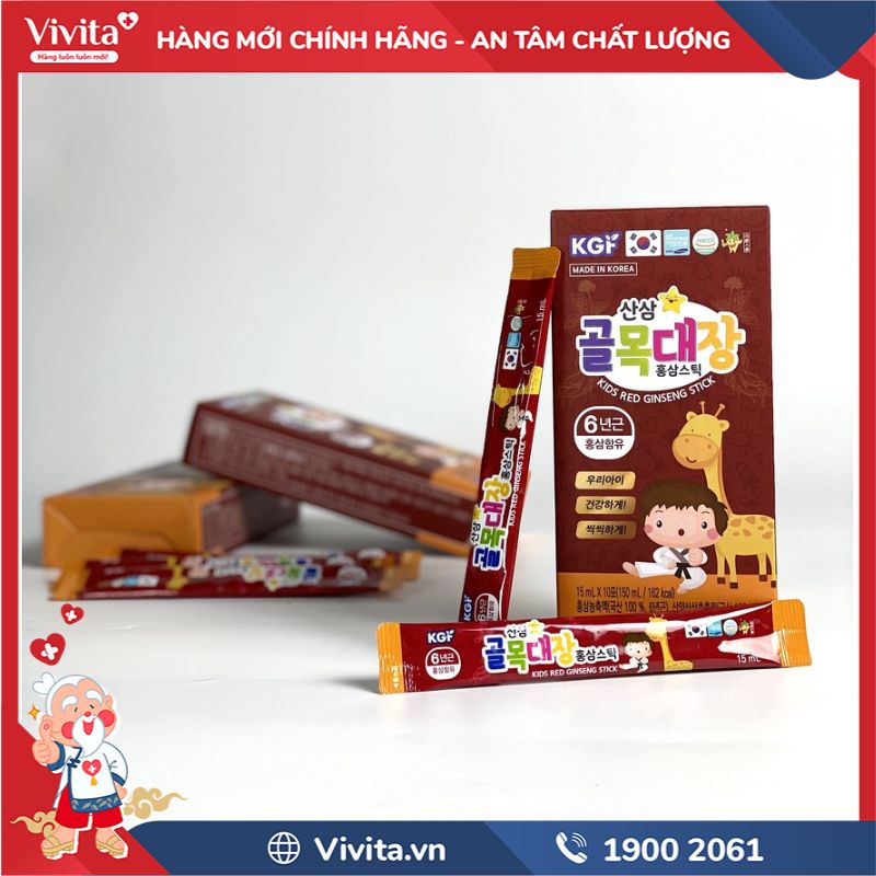 Nước Hồng Sâm Baby KGF Kids Red Ginseng Stick chính hãng