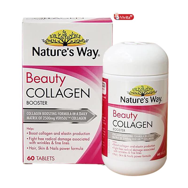 Nature’s Way Beauty Collagen hỗ trợ cải thiện sắc đẹp, đàn hồi, săn chắc cho làn da