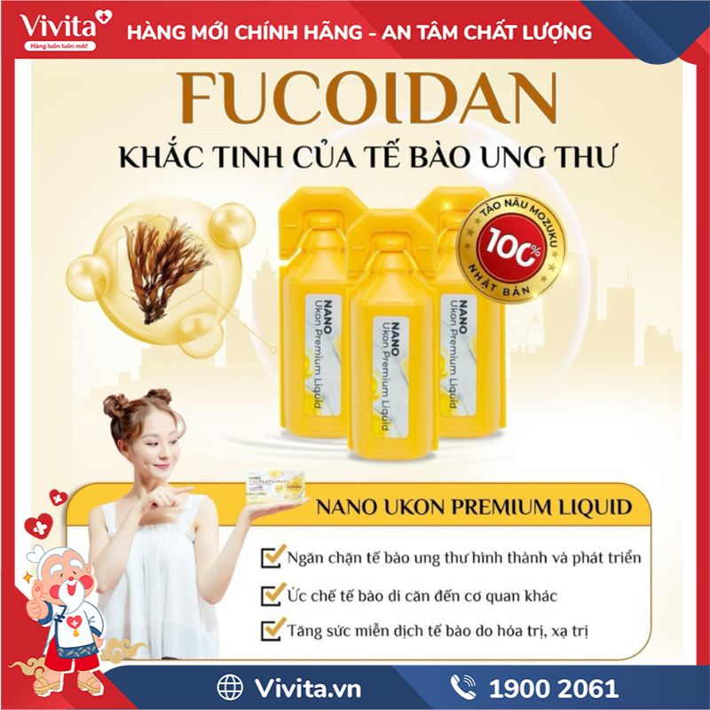 Nước uống tinh chất nghệ Eikenbi Nano Ukon Premium Liquid có tốt không