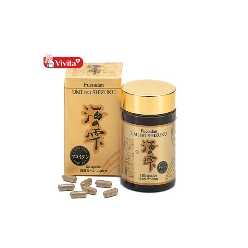 Fucoidan Vàng Nhật Bản Umi No Shizuku là sản phẩm hỗ trợ sức khỏe được nhiều người tin dùng