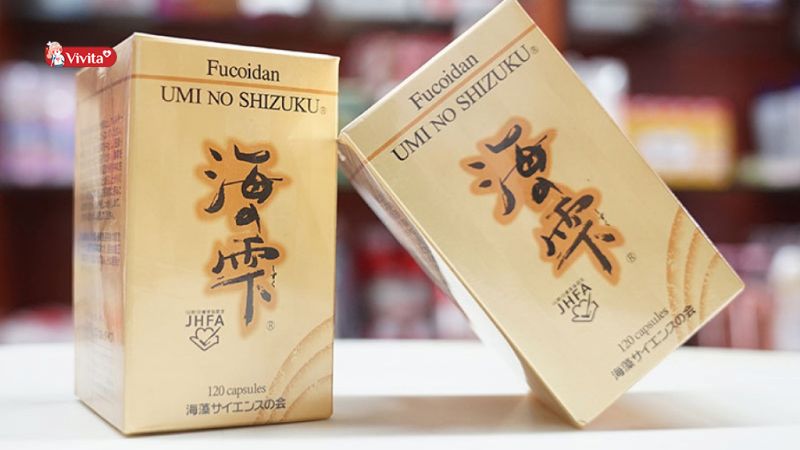 Hướng dẫn dùng viên uống Fucoidan Umi No Shizuku hiệu quả