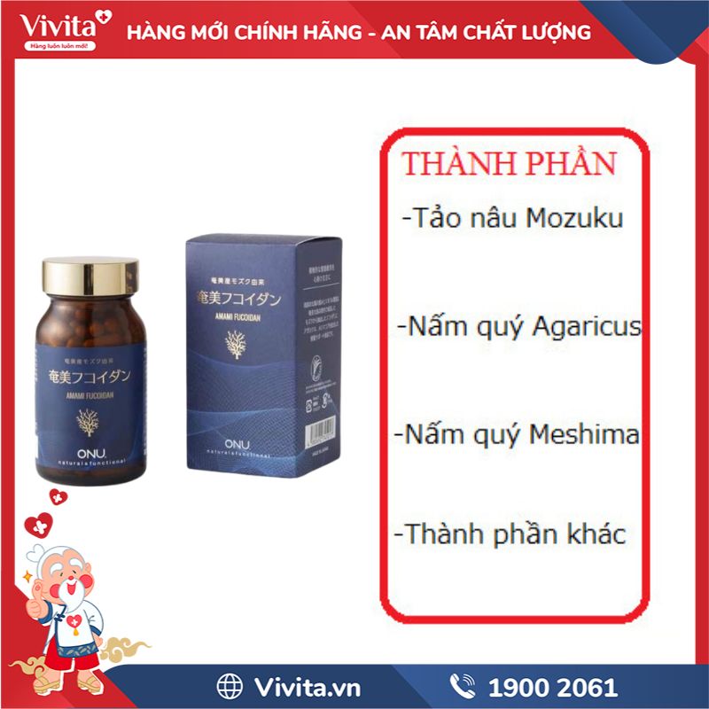 Thành phần Amami Fucoidan