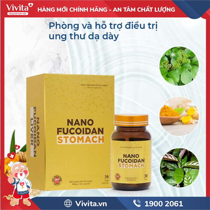 Thành phần của Nano Fucoidan Stomach