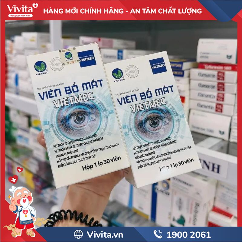 Viên Bổ Mắt Vietmec mua ở đâu