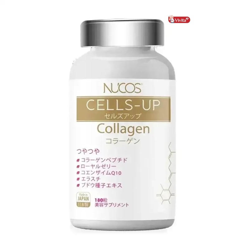 Viên uống Collagen Nucos Cell - Up là sản phẩm chất lượng từ thương hiệu Nucos