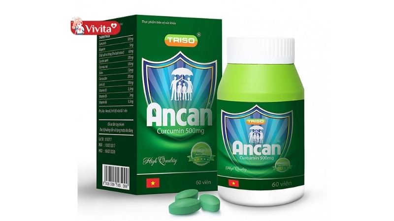 Viên uống hỗ trợ điều trị u bướu Ancan
