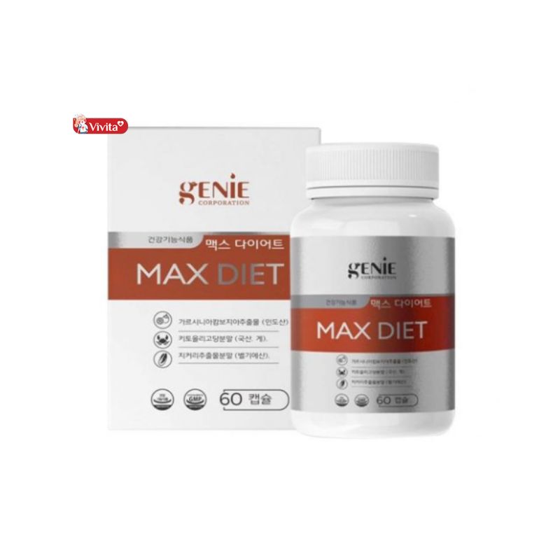 Viên uống giảm cân Genie Max Diet Hàn Quốc