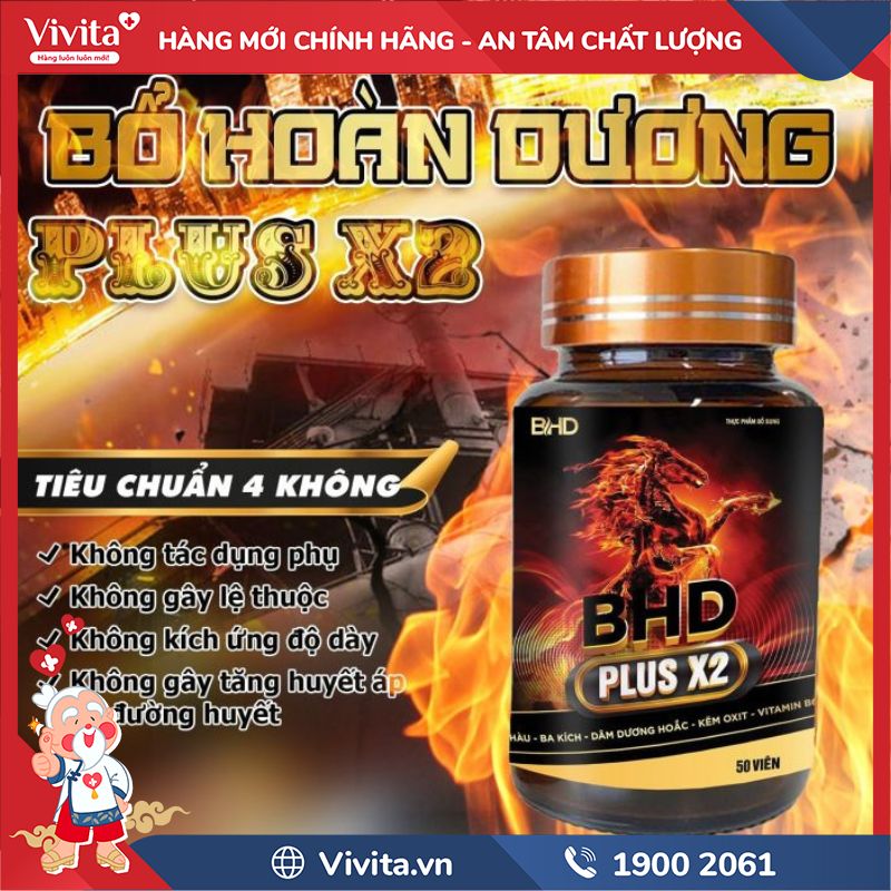 Bổ Hoàn Dương Plus X2 có tốt không