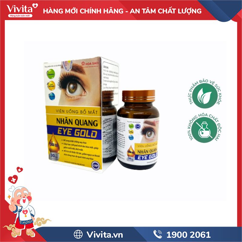 Cách dùng Nhãn Quang Eye Gold