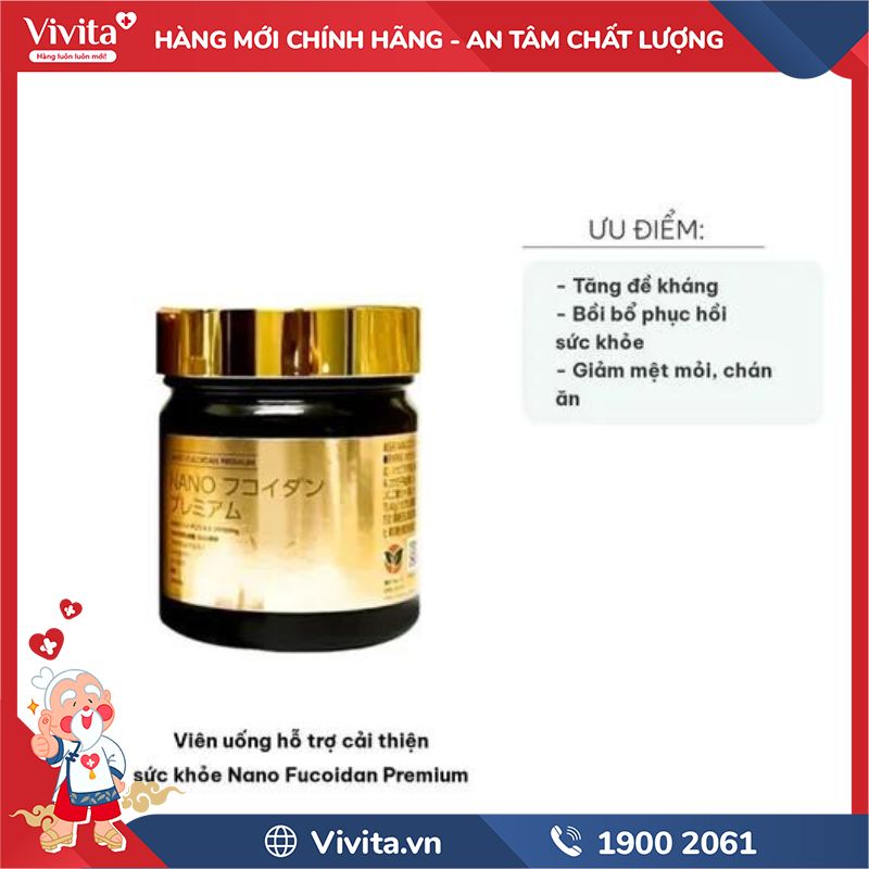 Công Dụng Nano Fucoidan Premium